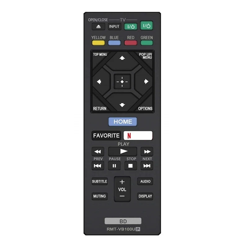Rmt-Vb100U Telecomando Per Sony Blu-Ray Player Bdp-Bx350 Bdp-Bx550 Bdp-Bx650 Bdp-S1500 Bdp-S2500 Bdp-S2900 Bdp-S3500 Parti