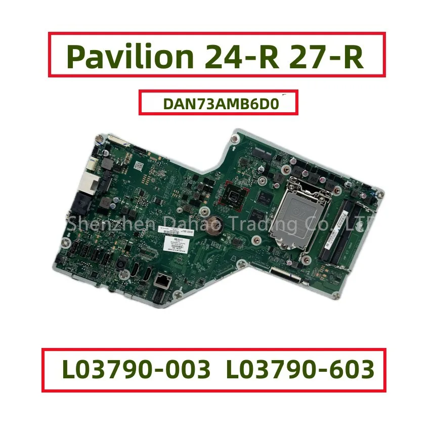 Per Hp Envy Pavilion 24-R 27-R H370 Aio Scheda Madre Muslimb Lga1151 L03790-003 L03790-603