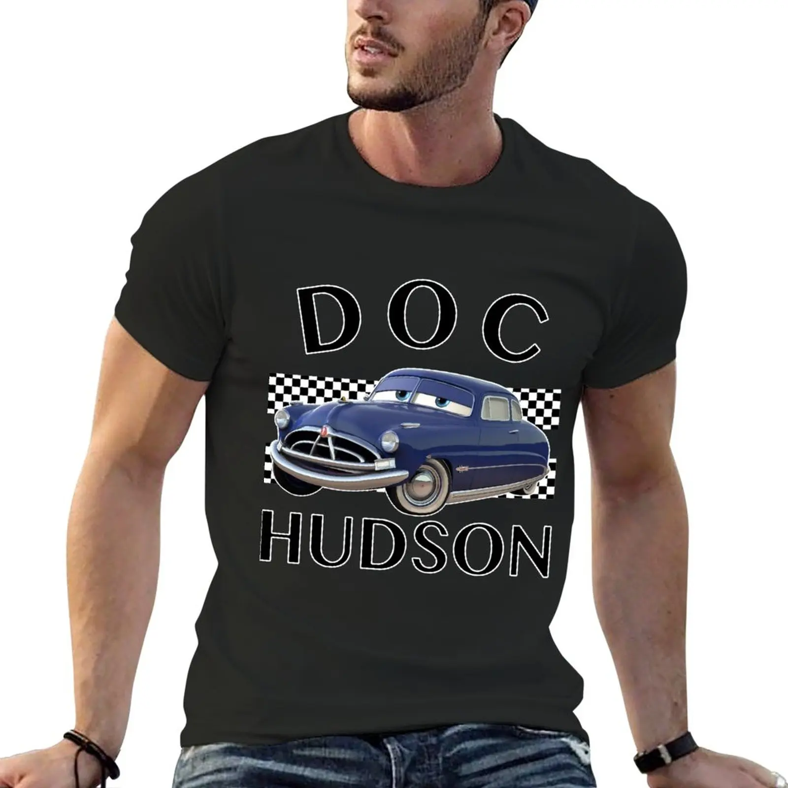 Cars Boys Doc Hudson T-Shirt Blank T-Shirt Sport Fan T-Shirt T-Shirt Per Uomo Pack