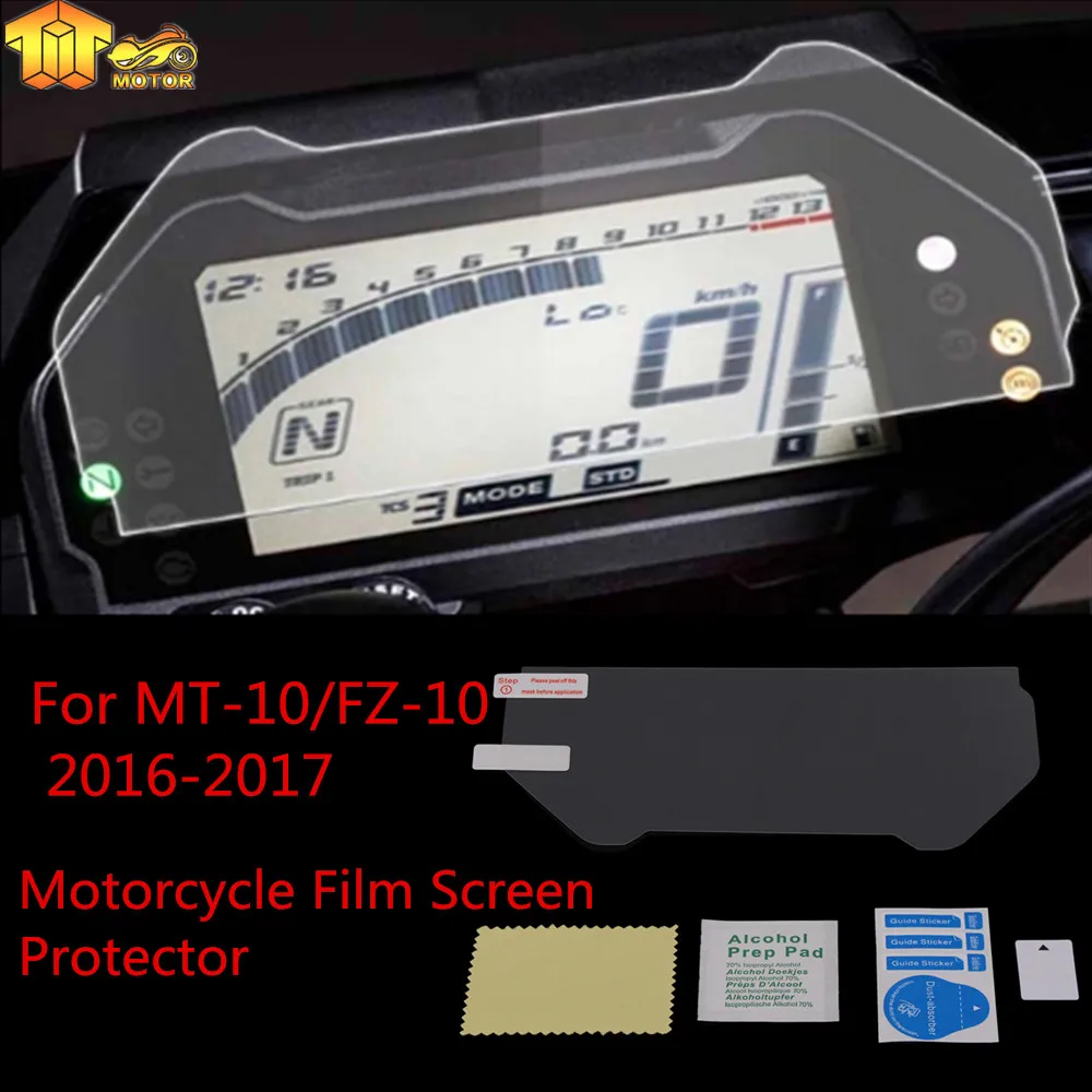 Ck Bovini Re Per Yamaha Mt-10 Fz-10 Cluster Scratch Tachimetro Pellicola Della Protezione Dello Schermo Per Yamaha Mt 10 Mt-10 Fz 10 2016 2017
