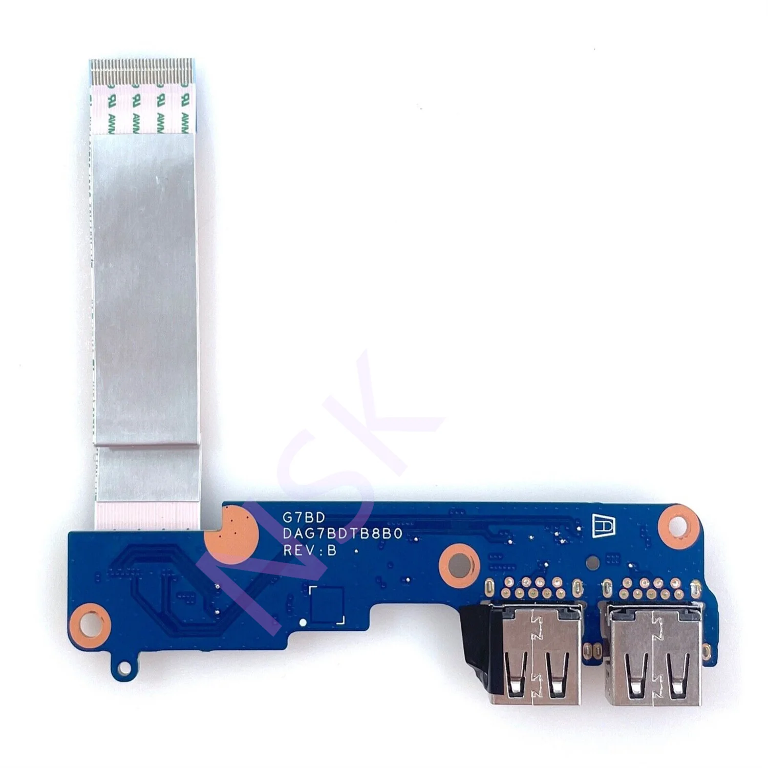 Originale Originale Originale Per Hp Pavilion 15-Cw Io Cavo Per Scheda Porta Usb Muslimaur 100% Test Spot Ok