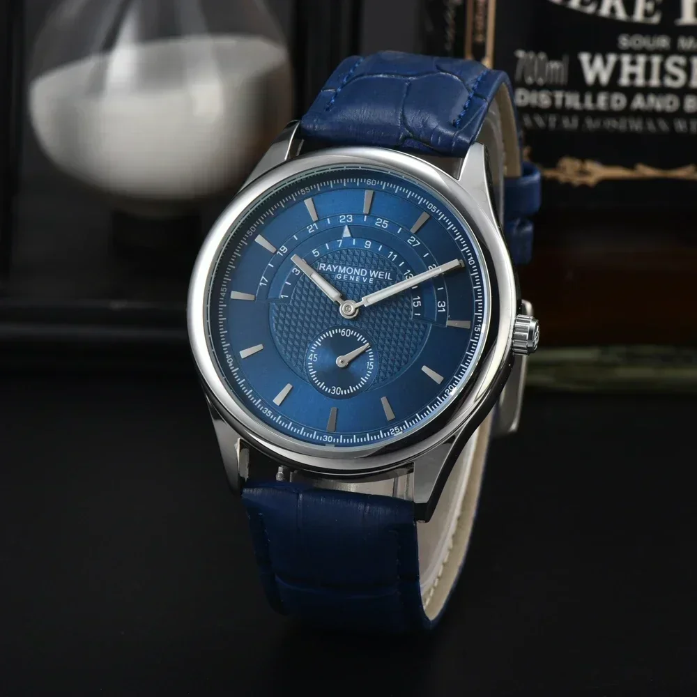 Raymond Weil Top Watches For Mens Luxury Top Time Style Sport Date Orologio Da Polso Business Cronografo Quarzo Aaa Orologi Maschili