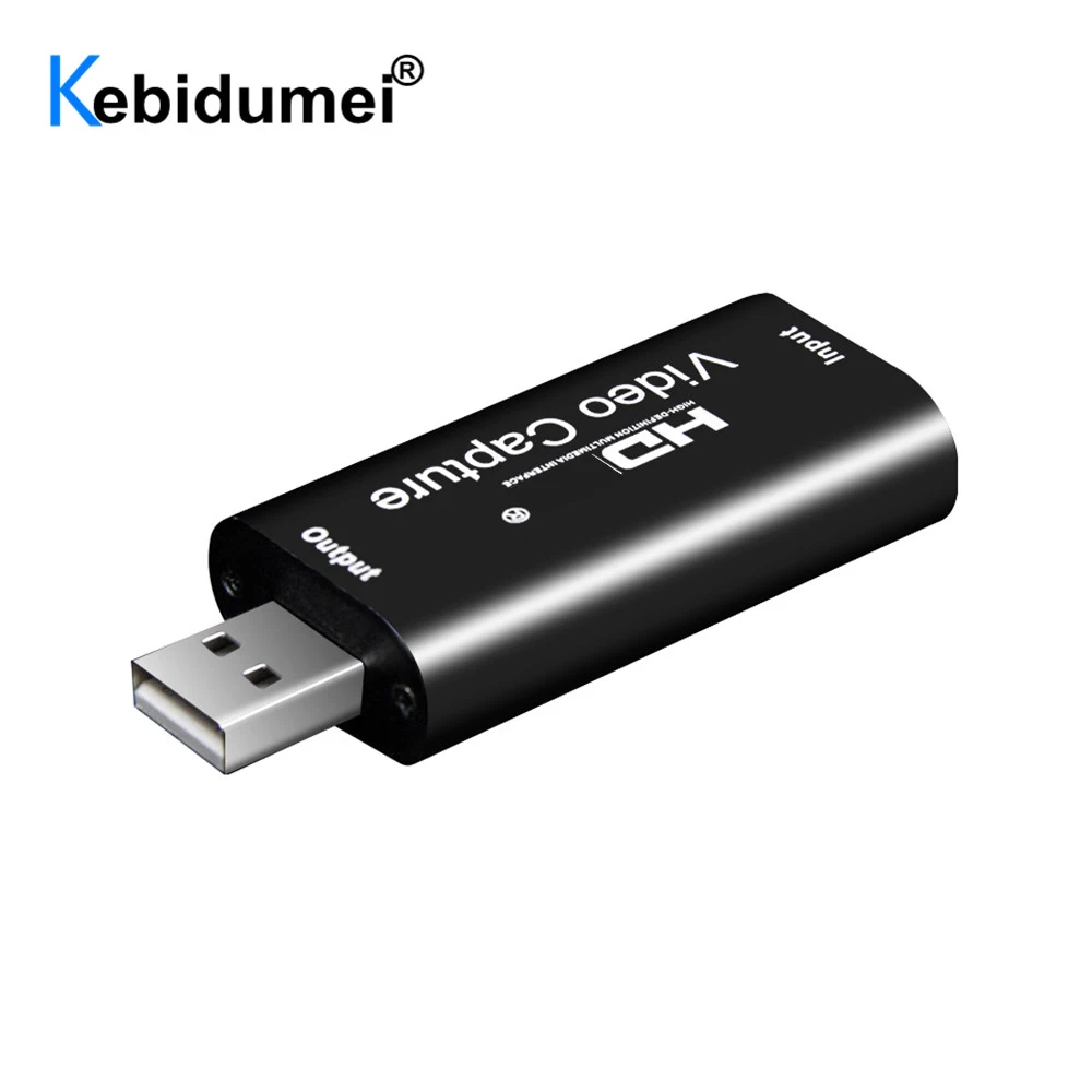 Scheda Di Acquisizione Compatibile Hdmi Vhs Usb 2.0 Grabber Recorder 4K 1080P Per Gioco Ps4 Videocamera Dvd Videocamera Hd Streaming Live