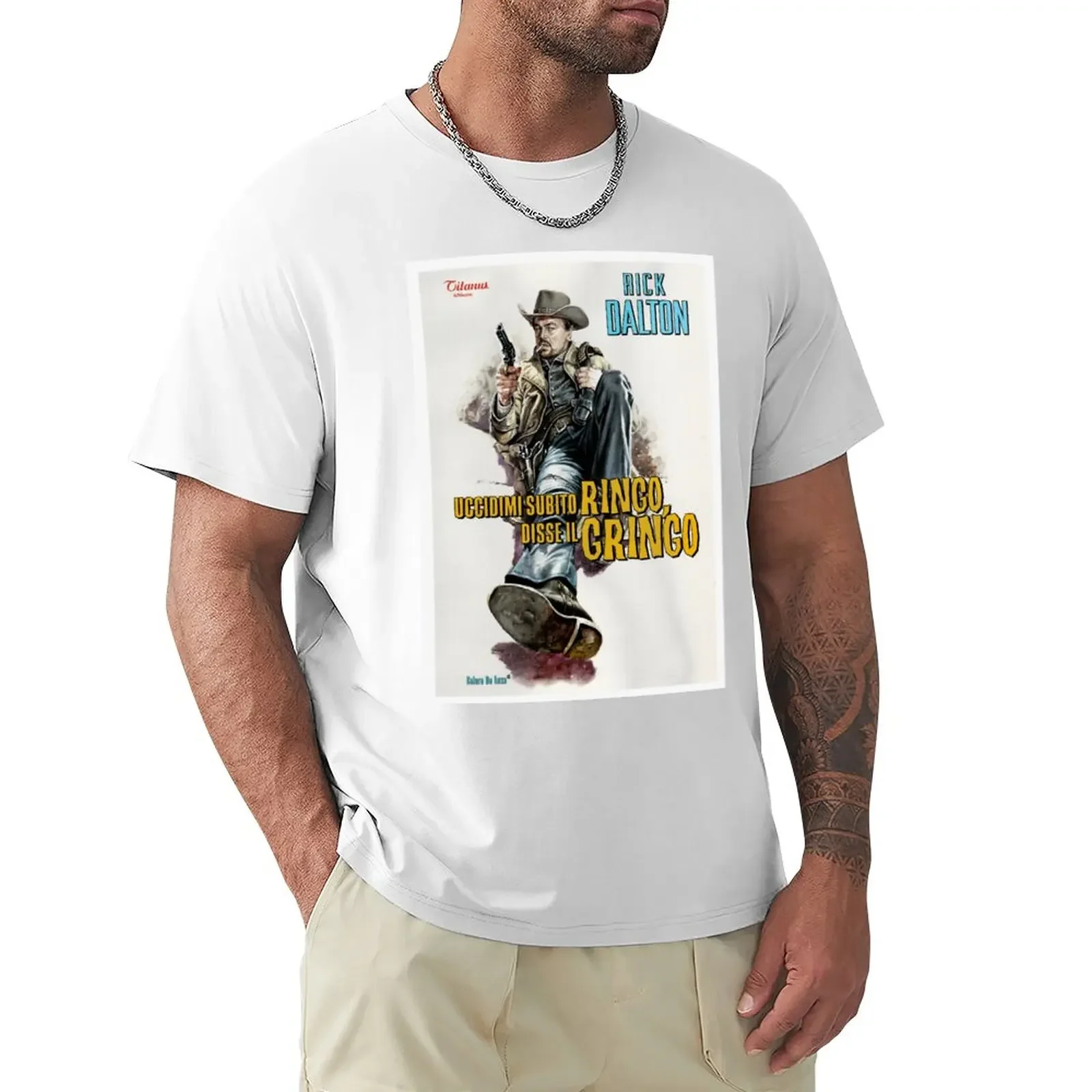 Rick Dalton Ringo Gringo T-Shirt Vestiti Carini Vestiti Estivi Sublime T-Shirt Da Uomo