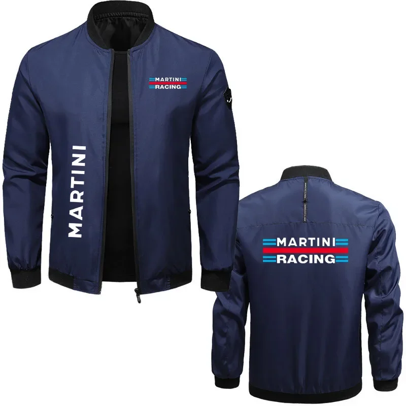 Martini Racing Fashion Casual Jacket Alta Qualità Antivento Comfort Sciolto Primavera Autunno Menswear Nuova Giacca Da Uomo Oversize