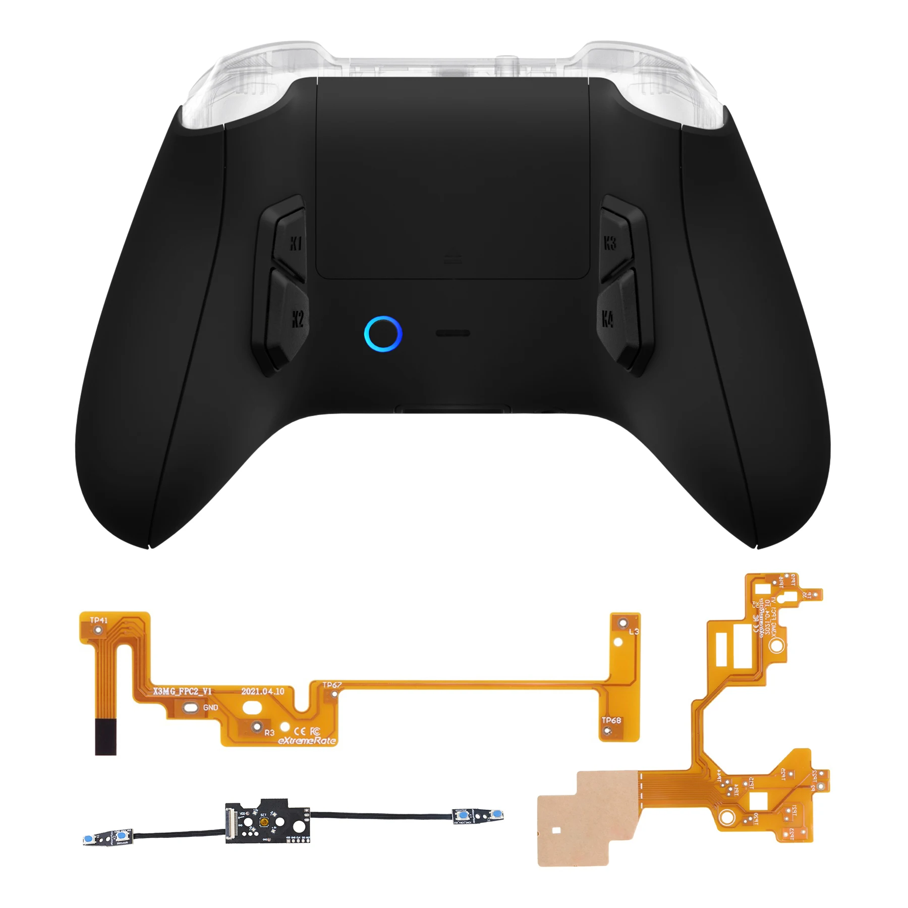 Extremerate Victor X Remap Kit Per Xbox Core (Controller Xbox Series X & S) Controller Wireless-Nero