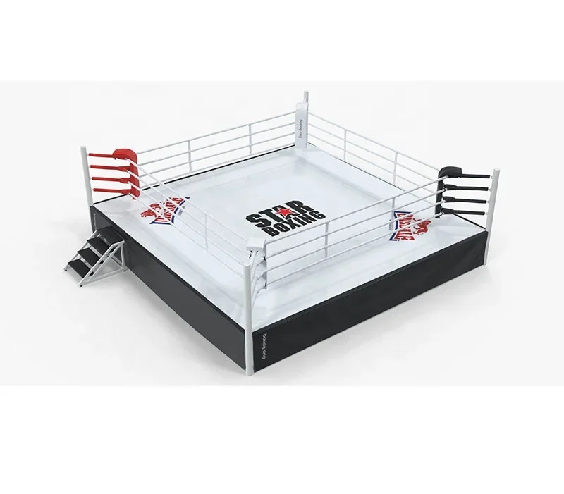Anello Da Boxe Da Competizione Professionale Più Venduto 4M * 4M Prezzo Dell'Anello Di Wrestling Del Pavimento In Vendita
