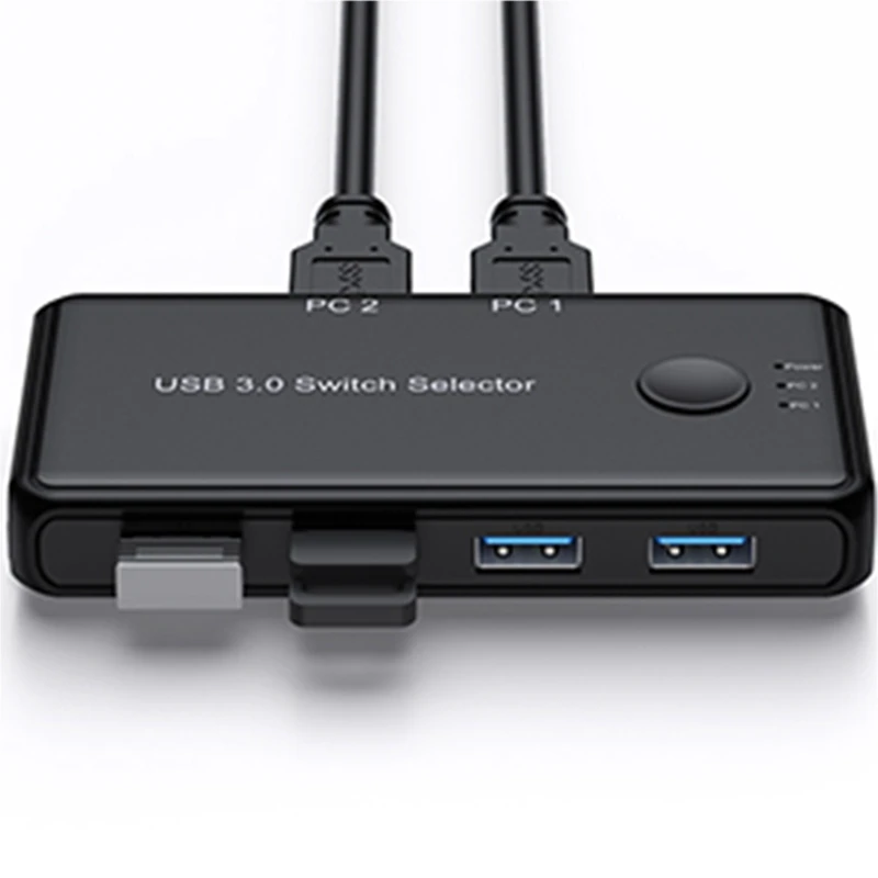 2 X4 Kvm Switcher Box Splitter Usb3.0 2.0 Switch Box 2 In 4 Out Adattatore Kvm Usb