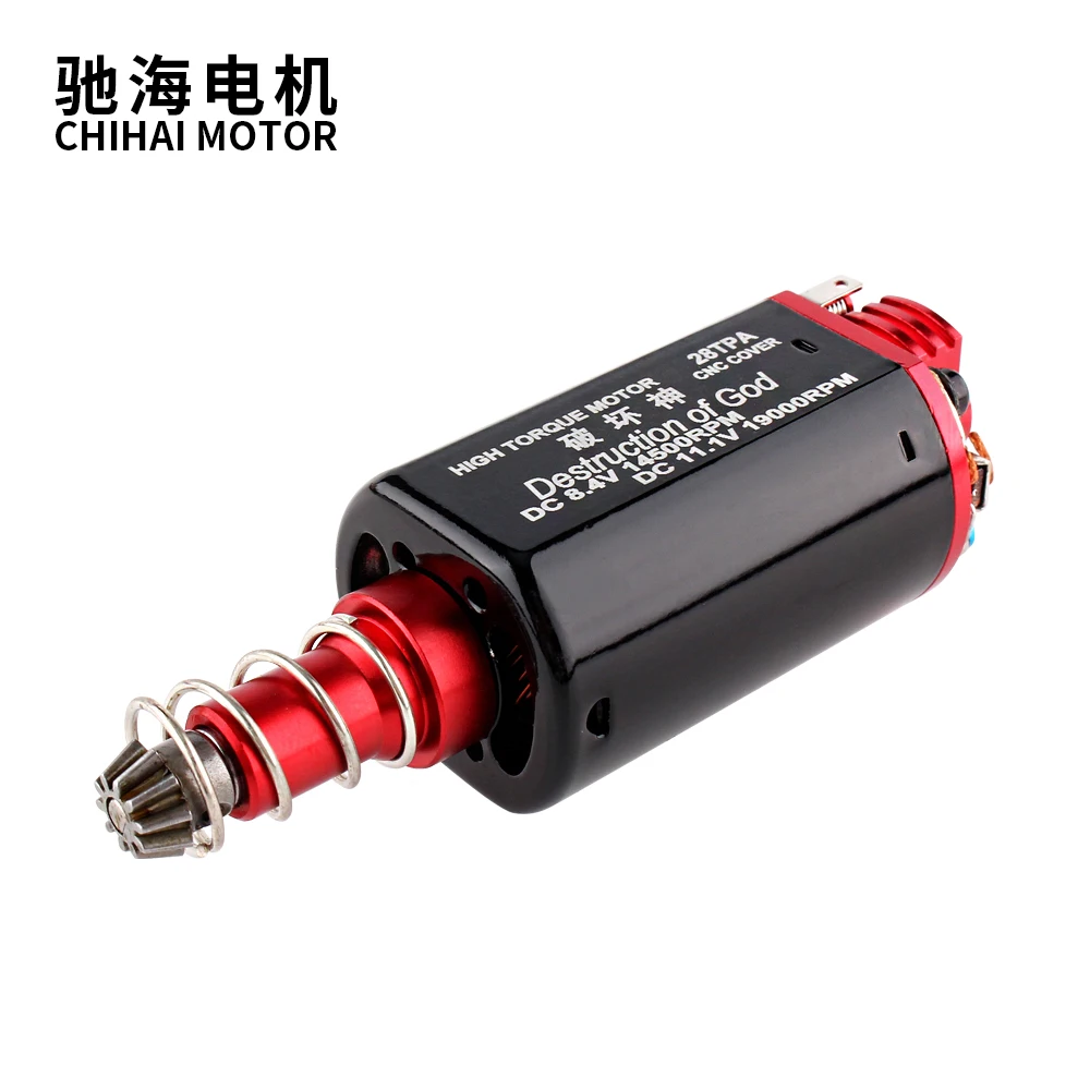 Chihai Motore Chf-480Wa-28Tpa Airsoft Specna Braccia Motore Lungo Foro D Ad Alta Velocità Aeg Cambio Di Aggiornamento