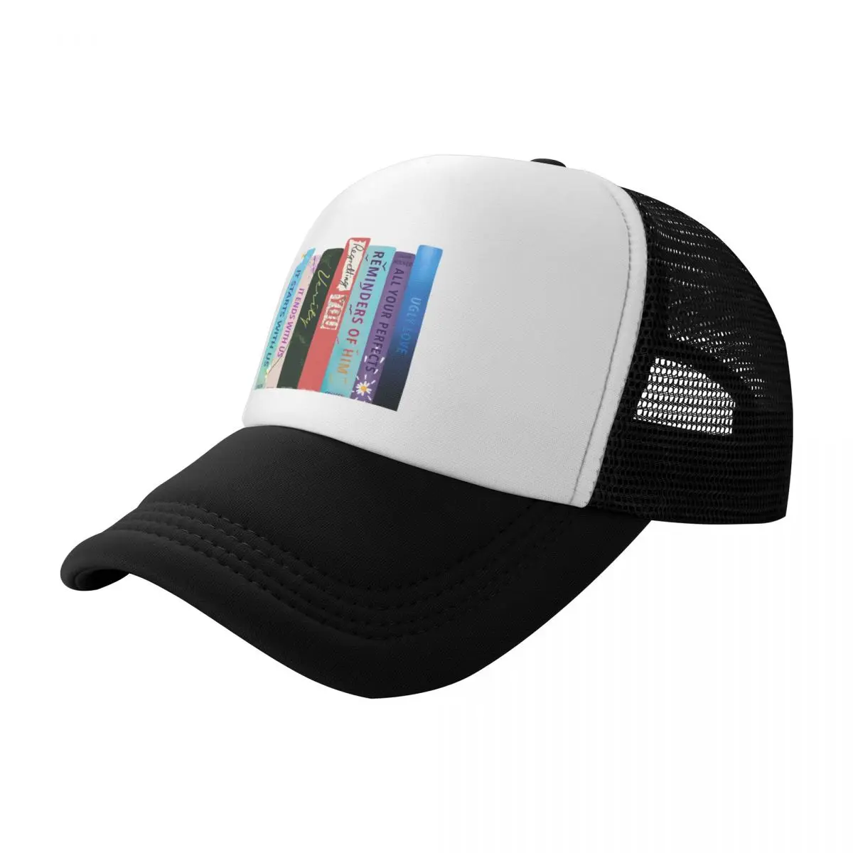 Colleen Hoover Book Shelf Berretto Da Baseball Vintage Cosplay Trucker Hat Donna Uomo
