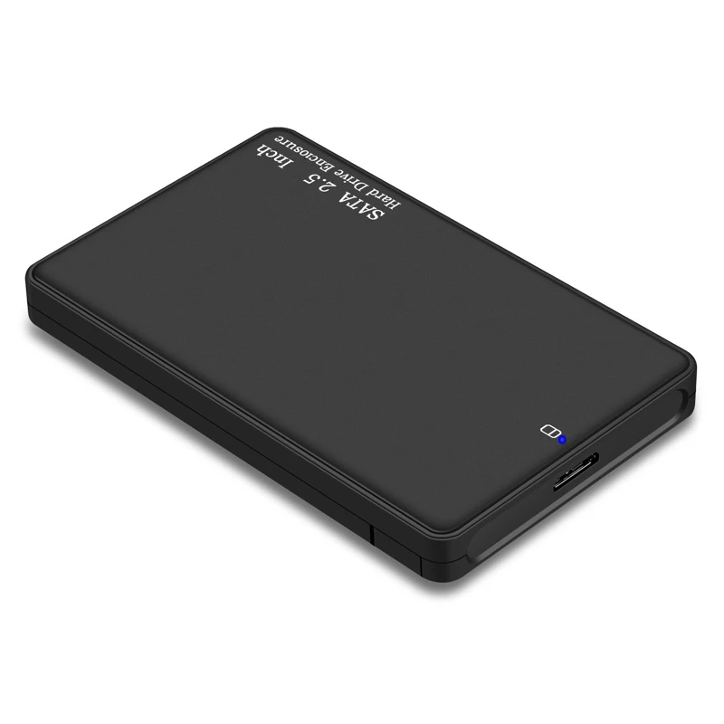 2.5 "Caso Hdd Sata A Usb 3.0 Box Con Cavo Usb Adattatore Sata Hdd Caso Box Per Hard Disk Drive Fino A 2 Tb Ssd Supporta Uasp