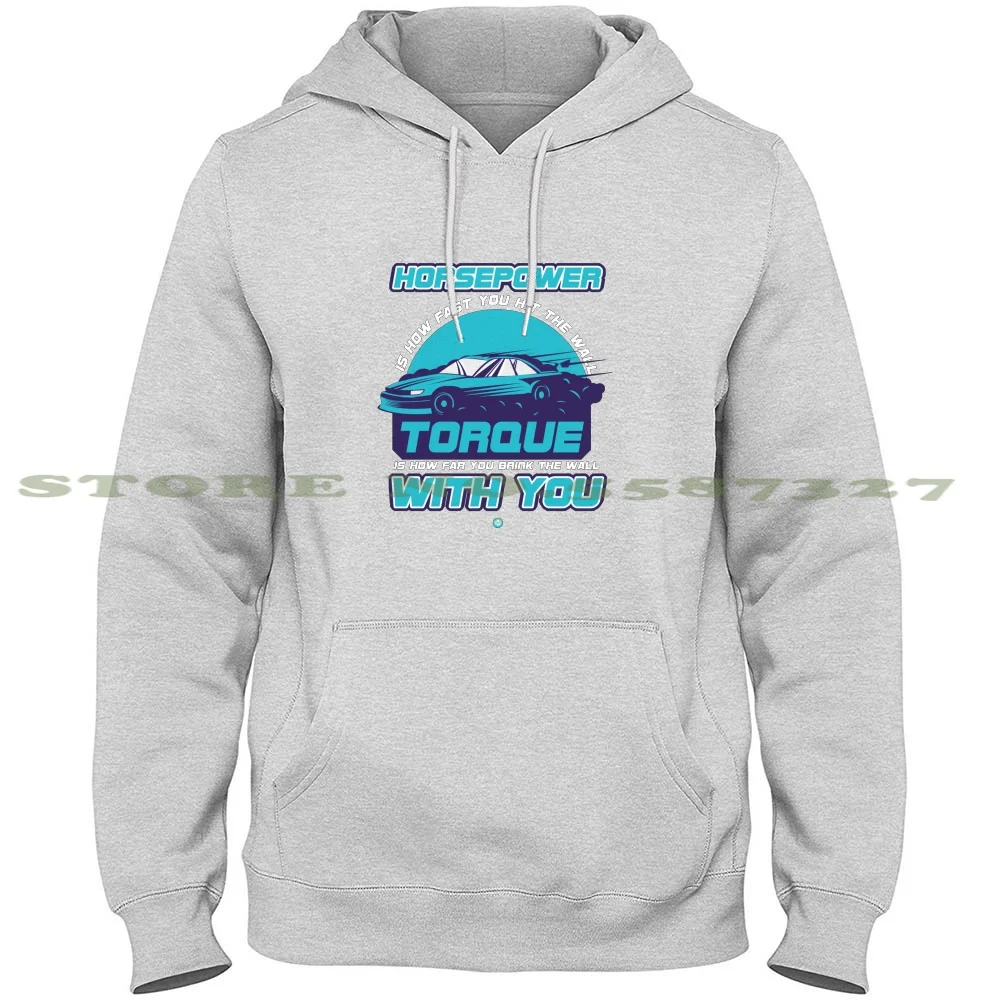 Coppia Di Potenza Con Te Regalo Streetwear Sport Felpa Con Cappuccio Felpa Motor Auto Racing Truck Flags Torque Benzina Speed