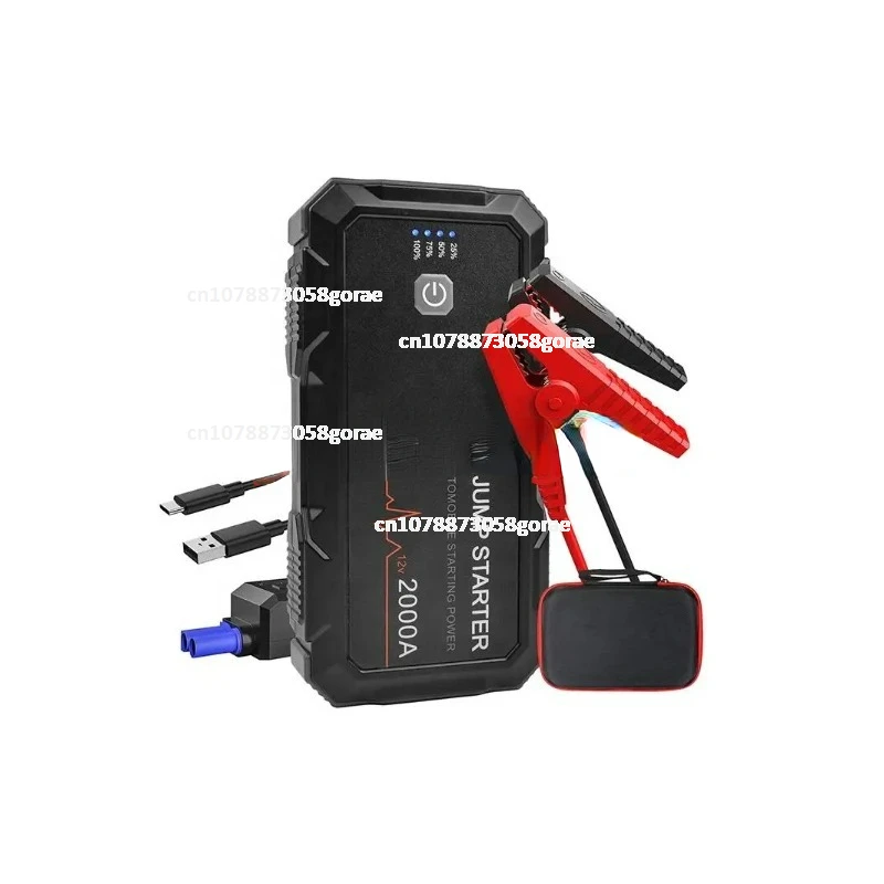 Caricabatteria Per Auto Multifunzione Da 2000 Amp L076 22000Mah Heavy Duty 2000A Auto Jump Starter