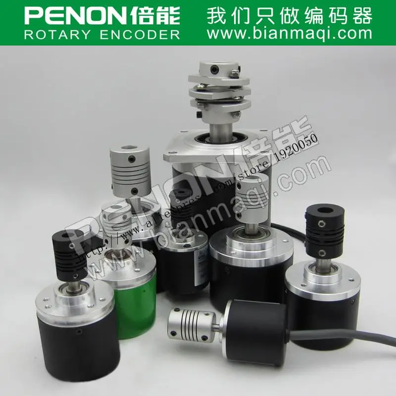 E40-500-8/24-R6-Pp Rotary Encoder Ottico 500 Linee Al Di Fuori Del Diametro Di 40 Millimetri Albero Pieno