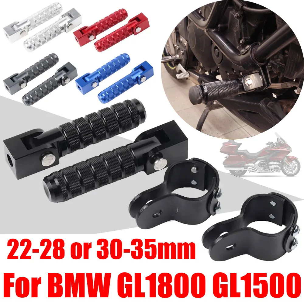 Per Bmw Goldwing Gl1800 Gl1500 Gold Wing Gl 1800 1500 Accessori Highway Poggiapiedi Pedane Pedali Crash Bar Pedane Morsetti