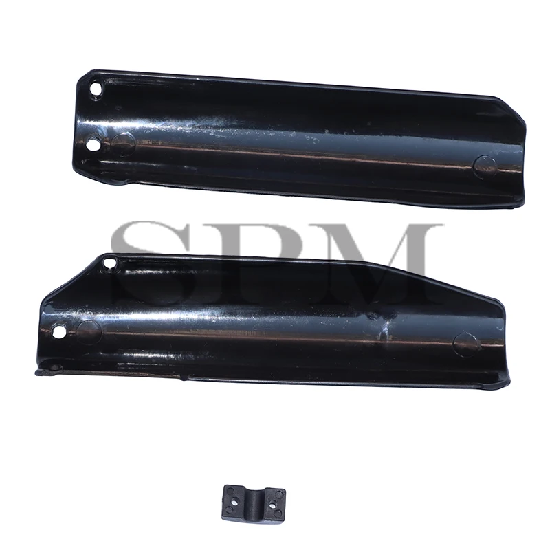 Nero Pit Dirt Bike Fornt Forcella Protezioni Gambe Cursori Per 50Cc 110Cc 125Cc Pit Bike Nuova Protezione Ammortizzatore Protezione Avvolgere Copertur