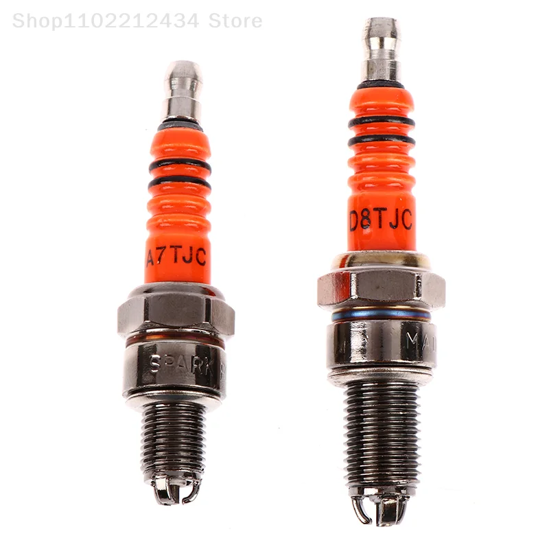 Candela A 3 Elettrodi A7Tc D8Tc Per 50Cc 110Cc 125Cc Atv Scooter Dirt Bike