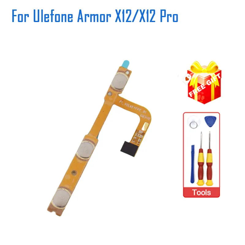 Nuovo Originale Ulefone Armor X12 X12 Pro Power Volume Button Cable Side Flex Fpc Per Ulefone Armor X12 Pro Smart Phone