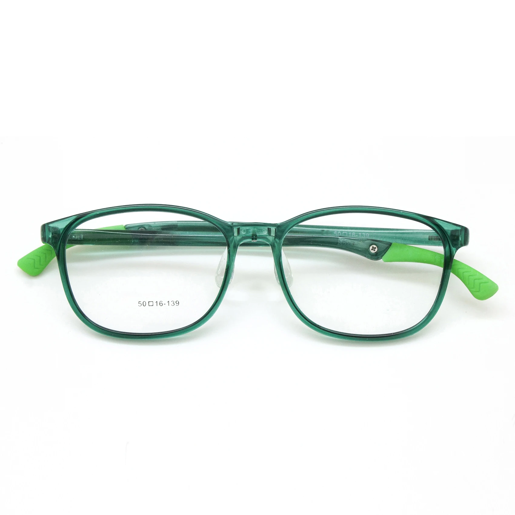 Montatura Per Occhiali Da Vista Per Bambini Misura Ovale 50 Chiusura Per L'Orecchio Regolabile Occhiali Da Vista Flessibili Tr90 9-15Y