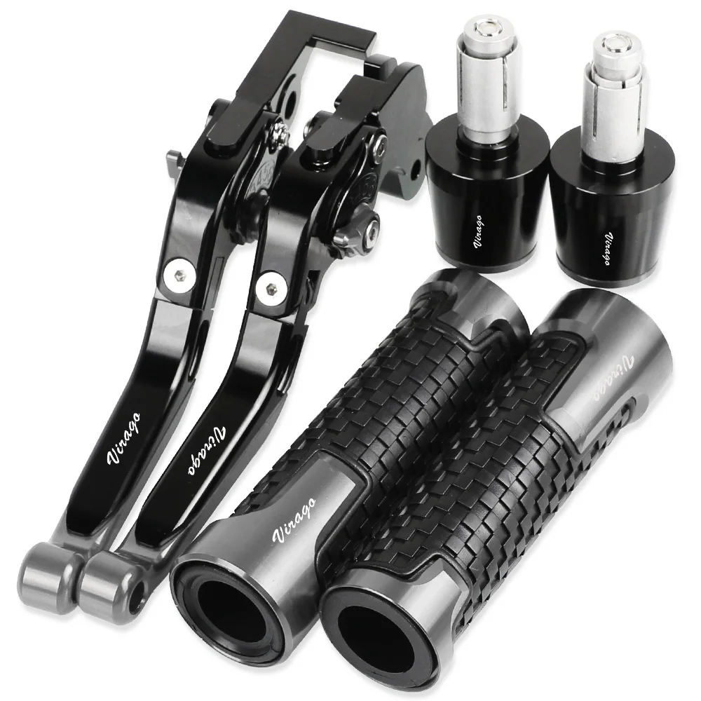 Xv1100 Leve Frizione Freno Moto Manopole Manubrio Estremità Per Yamaha Xv1100 Virago 1986 1987 1988 1989 1990 1991-1998