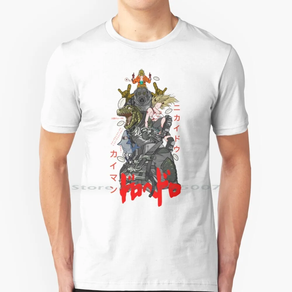 Dorohedoro T Shirt 100% Cotone Dorohedoro Manga Anime Netflix Big Size 6Xl Tee Gift Fashion
