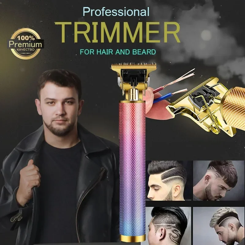 Tagliacapelli Professionale Rasoio Trimmer Cordless 2-In-1 Barba Uomo Casa Regalo Rasoio Maquina De Barbear Maquina De Barbear