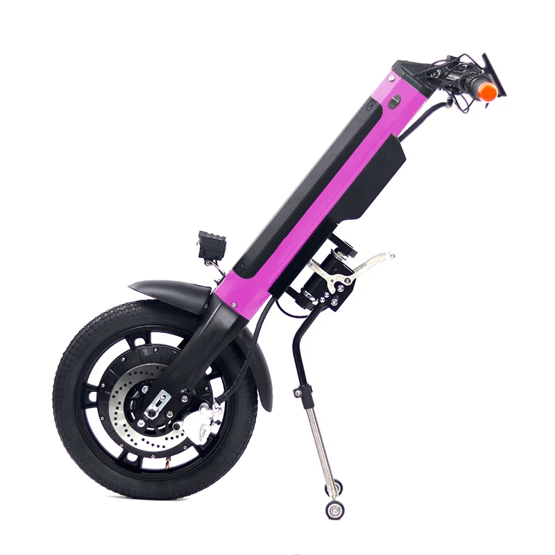 Potente Handbike Per Sistemi Di Alimentazione Per Carrozzine 36V 350W 12 Pollici 13Ah Batteria