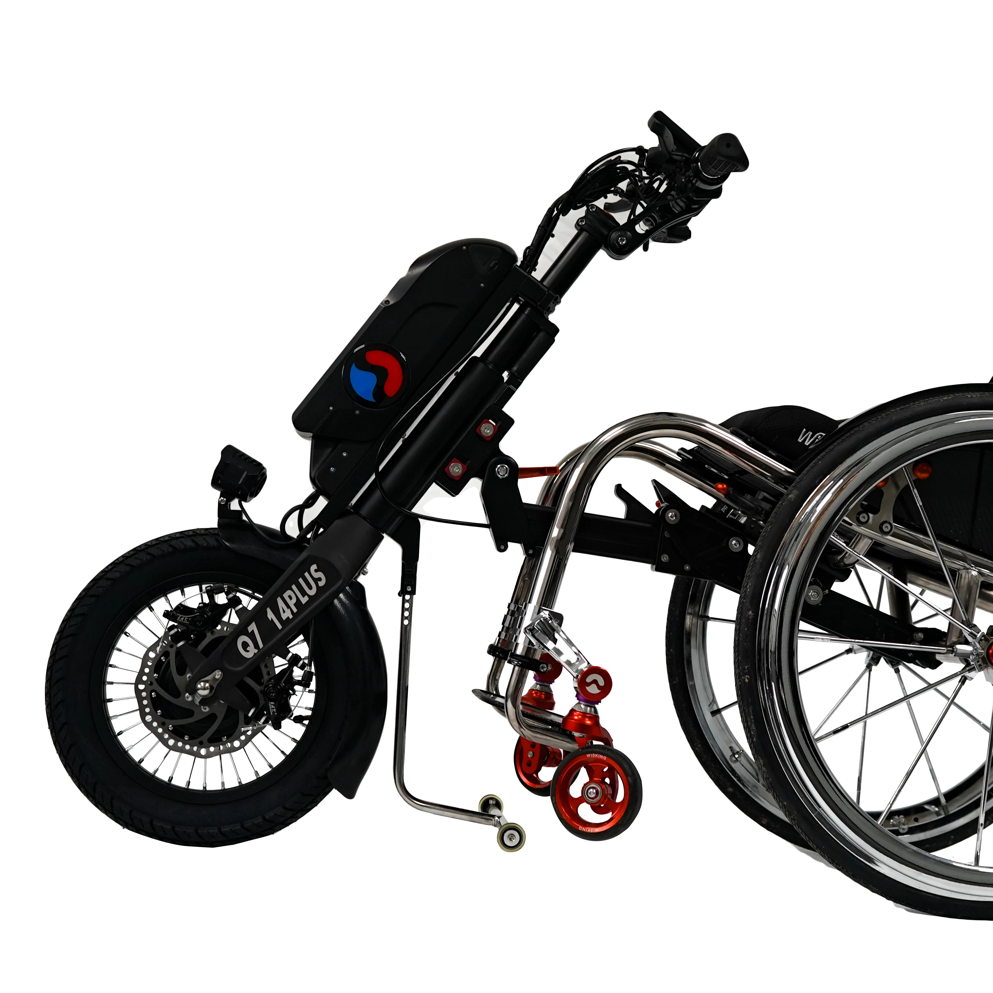 Q7-14 Pollici Handbike Guida Elettrica Sedia A Rotelle Handbike Tricicli Elettrici Sedia A Rotelle Elettrica Sedia A Rotelle Manuale