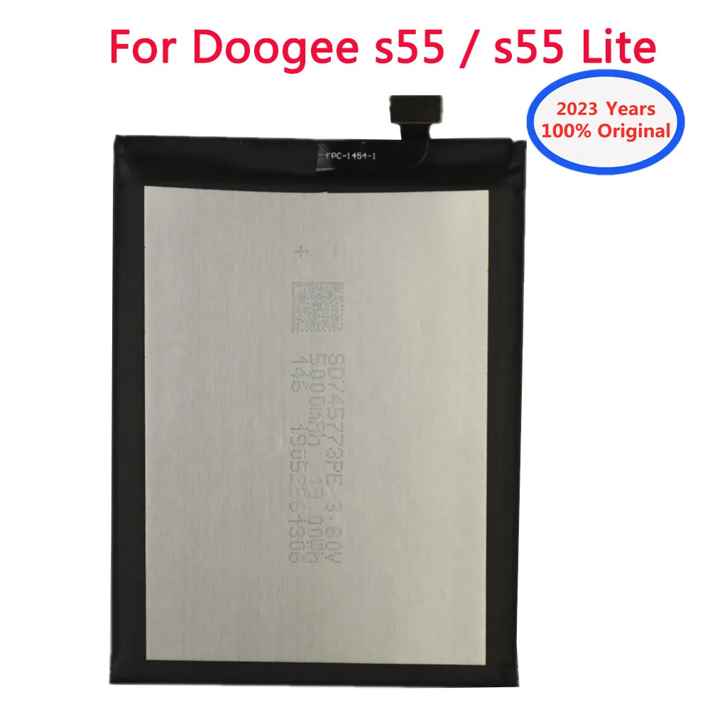 2023 Anni 5500Mah S55 Batteria Originale Del Telefono Per Doogee S55 / S55 Lite S55Lite Batteria Per Smartphone Di Alta Qualità Bateria Batteria
