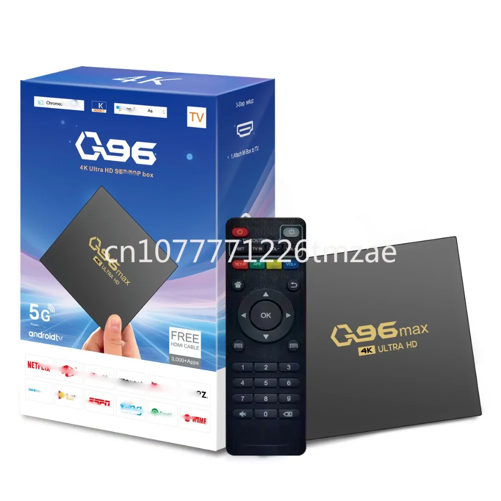 Android Video Box 4K Network Tv-Set Box Tvbox Bluetooth