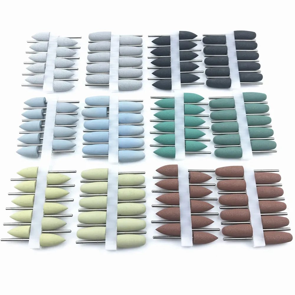 Dentale Resina Del Silicone Lucidatrici Frese 2.35 Millimetri Sbiancamento Dei Denti Dentista Attrezzature