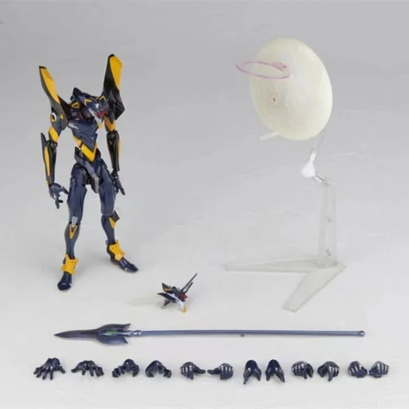 Anime Neon Genesis Evangelion Mark 06 Figure Set Joint Mobile Model Eva 06 Action Figure Pvc Statue Desktop Ornament Toys