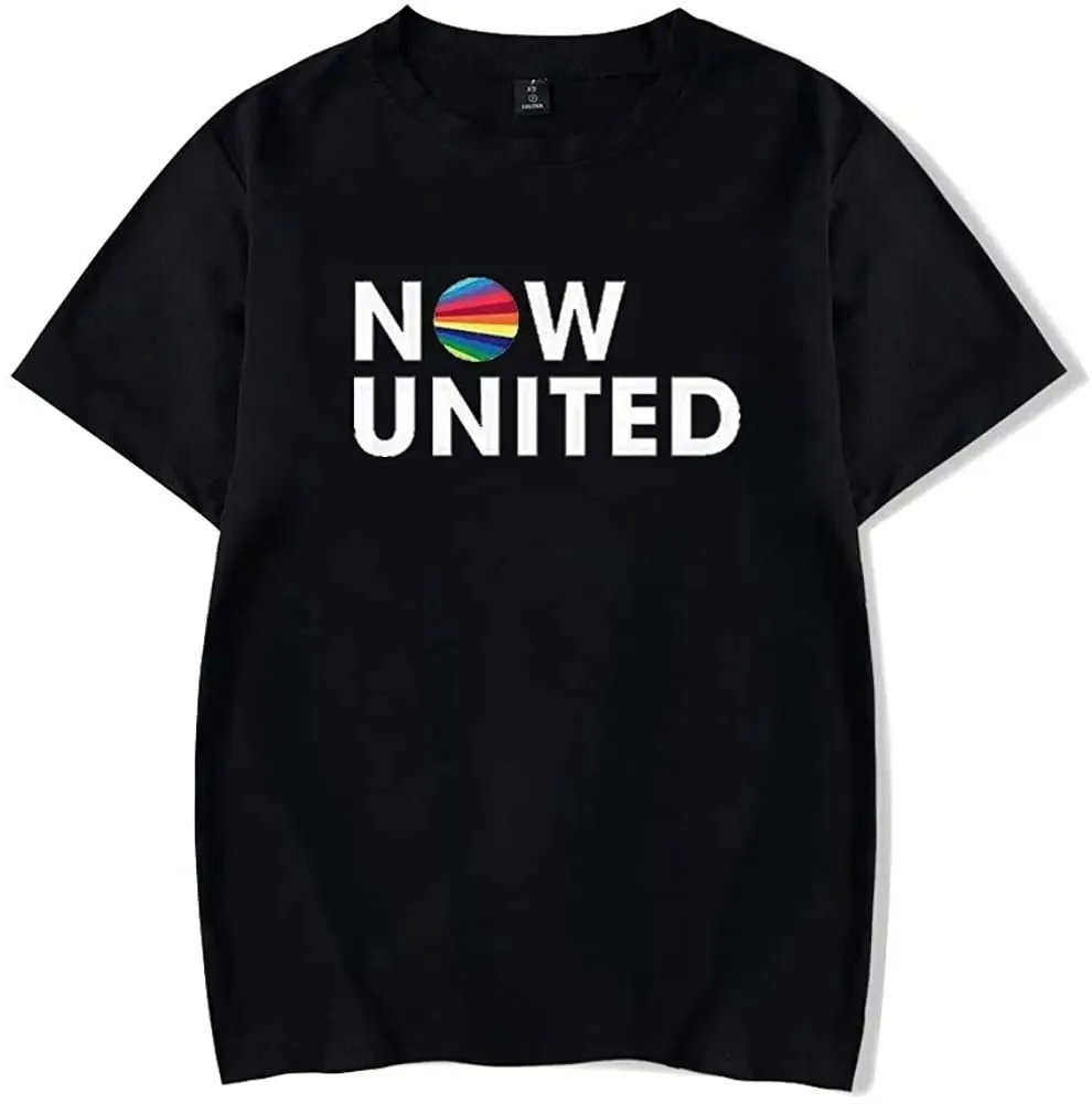 Agora United Tshirt O-Collo Boné Masculino De Manga Curta Magliette Masculinas Streetwear Harajuku T Melhor Agora United Texts
