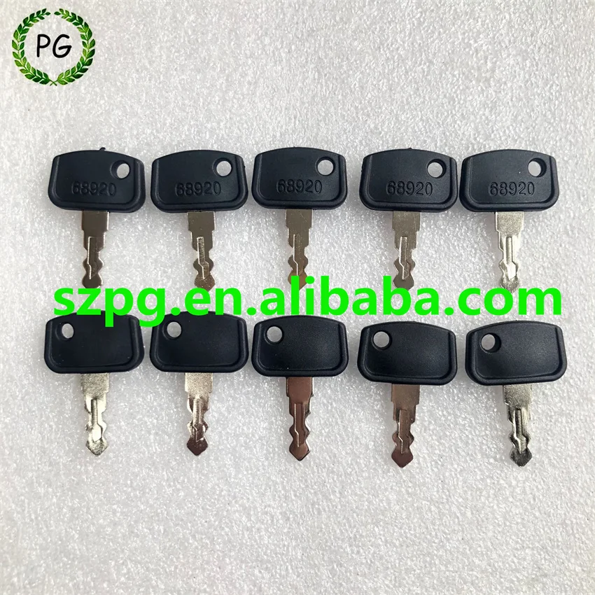 10Pcs Pl501-68920 68920 La Chiave Di Accensione Per Kubota B Bx Serie Trattori B26 Zd321 Zd323 Rtv 500 900 Bx1860 Bx1870 Bx2370 Bx2370-1