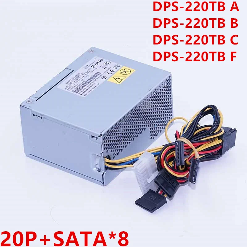 Nuovo Alimentatore Originale Per Hanker Dahua Dvr Nvr 20Pin Sata * 8 220W Alimentatore Dps-220Tb F Dps-220Tb A Dps-220Tb B Dps-220Tb C