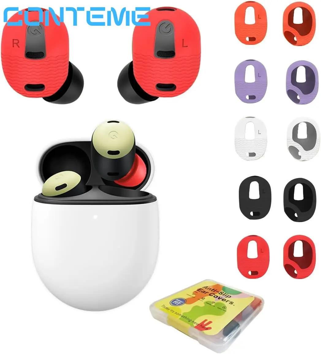 1948 Contmeeciabreadear Cover 5 Paia Per Google Pixel Buds Pro Ear Hook Auricolari Cover Per Pixel Buds Pro Auricolari Di Ricambio