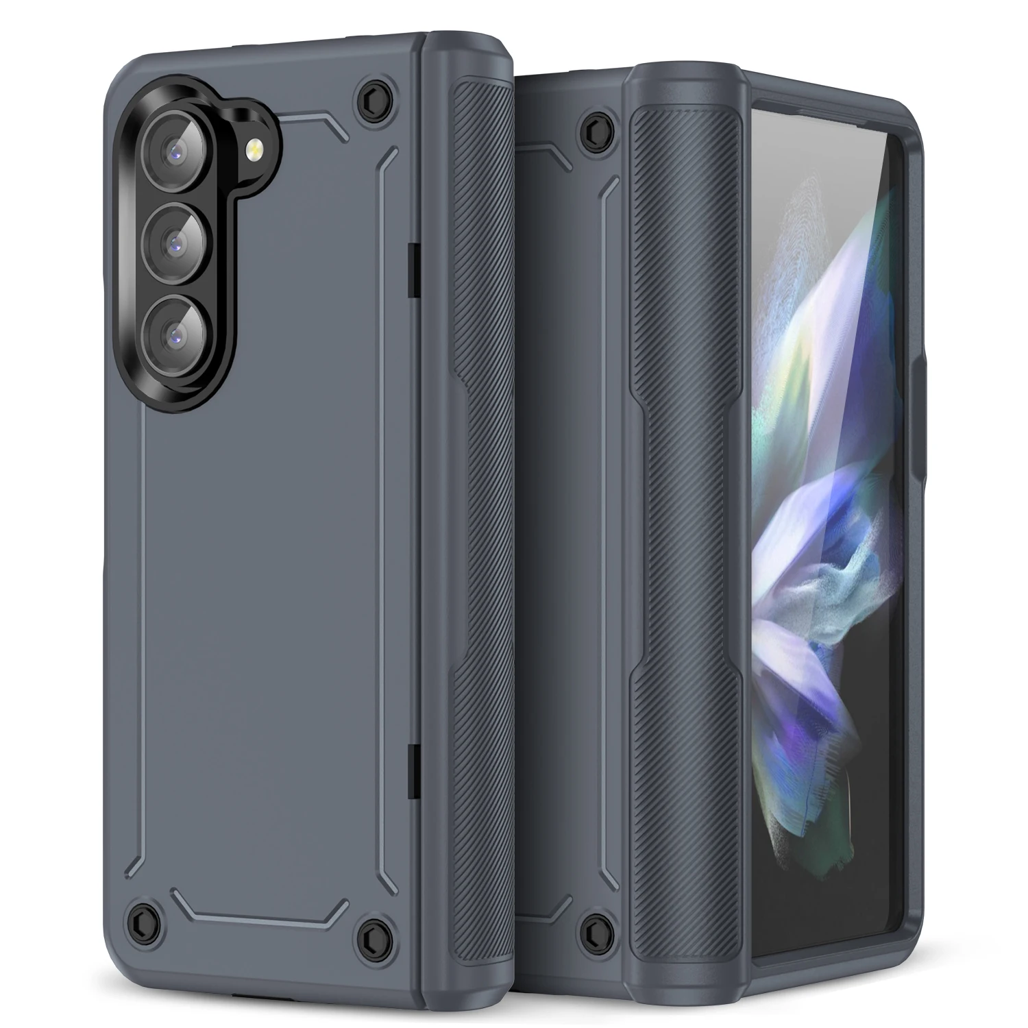 Cover Protettiva Per Cerniera Opaca Per Samsung Galaxy Z Fold5 5G Zfold5 Accessori Per Telefoni Anti-Goccia
