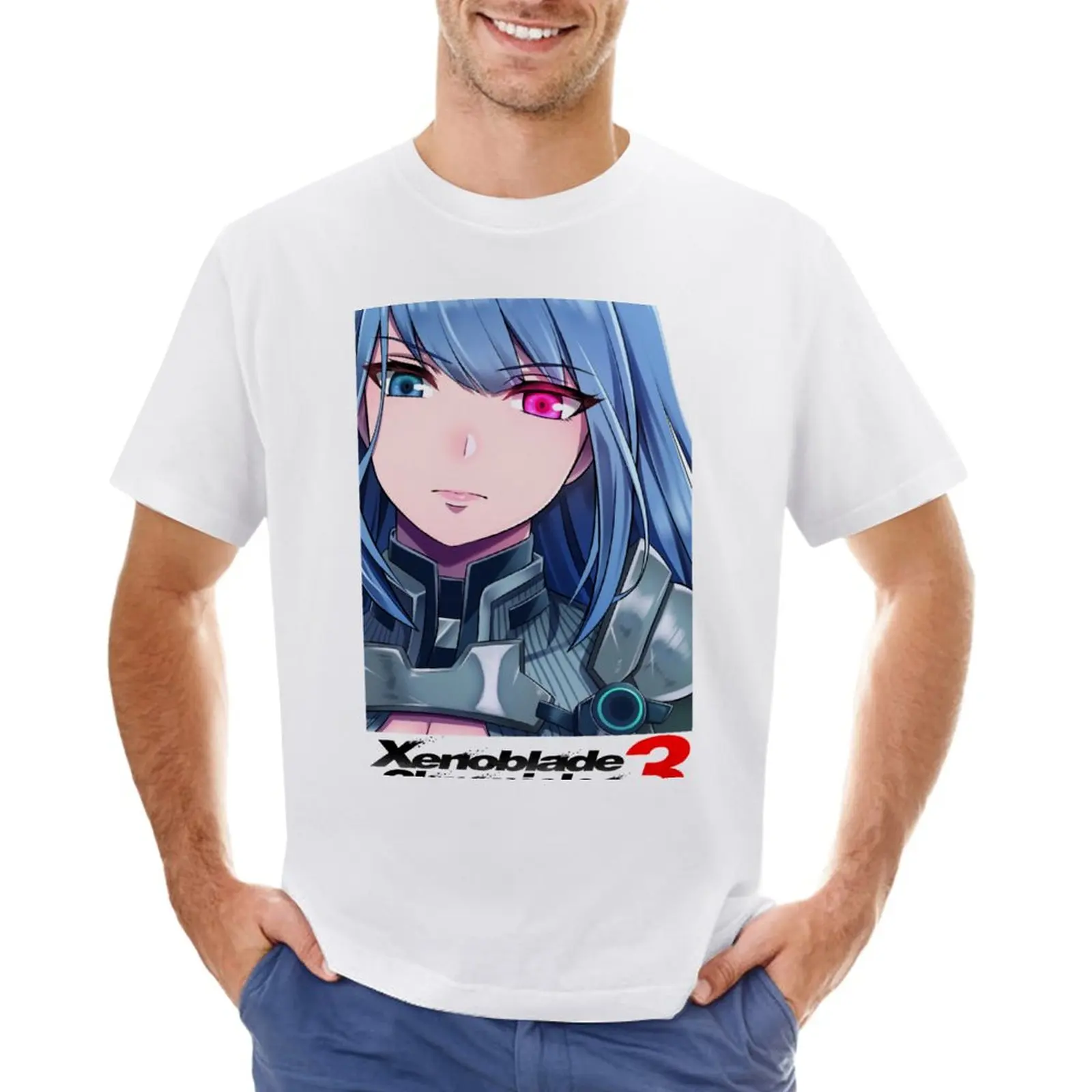 Xenoblade Chairs 3 Anime - Moi T-Shirt Asciugatura Rapida Plus Size Top Vestiti Estivi Top Mens T-Shirt Pack
