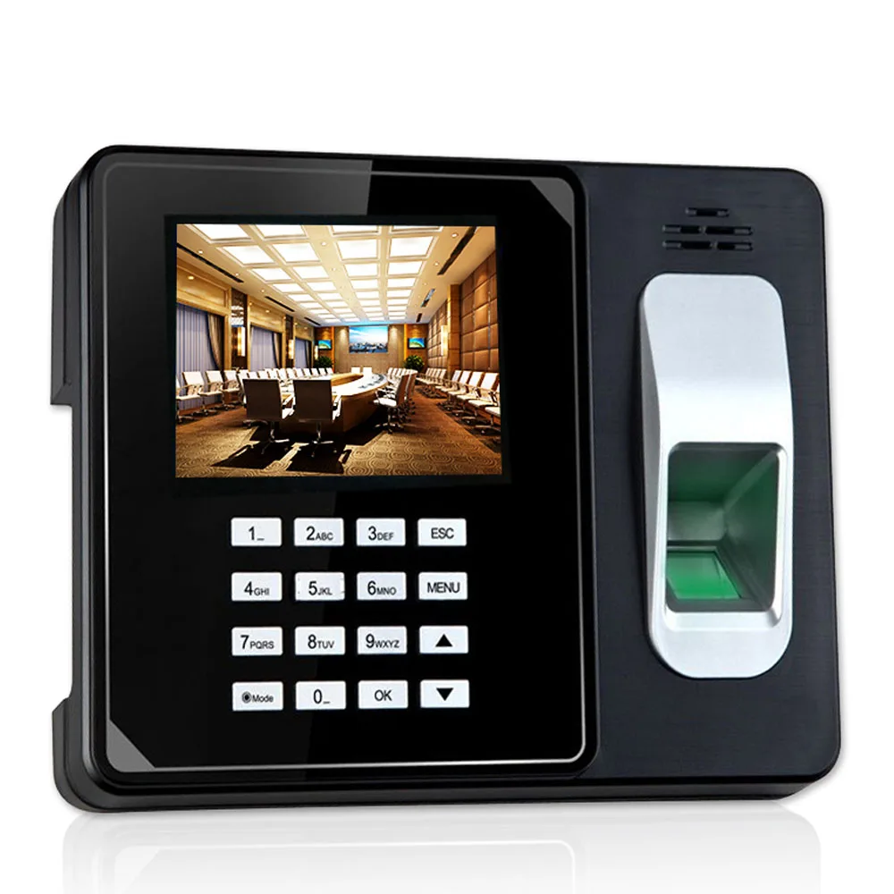 Wifi Web Based Dipendente Card Finger Print Track Time Clock And Recorder Machine System Con Batteria Di Backup