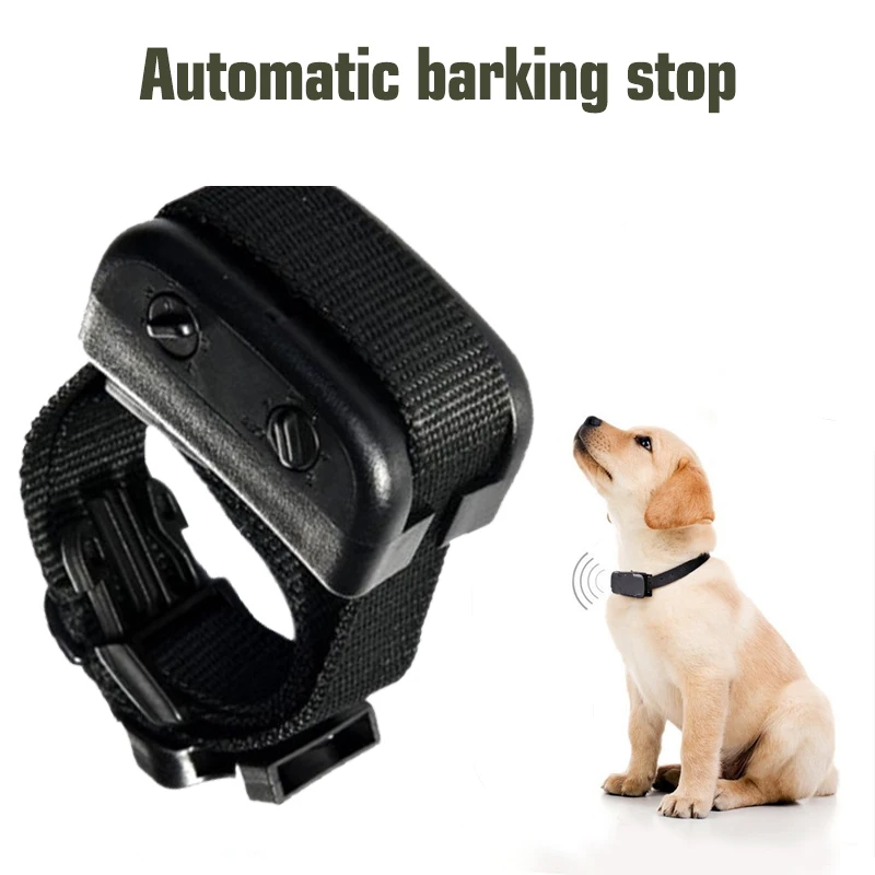 New Rechargeable Bark Terminator Advanced Bark Control Shock Dog Training Collar