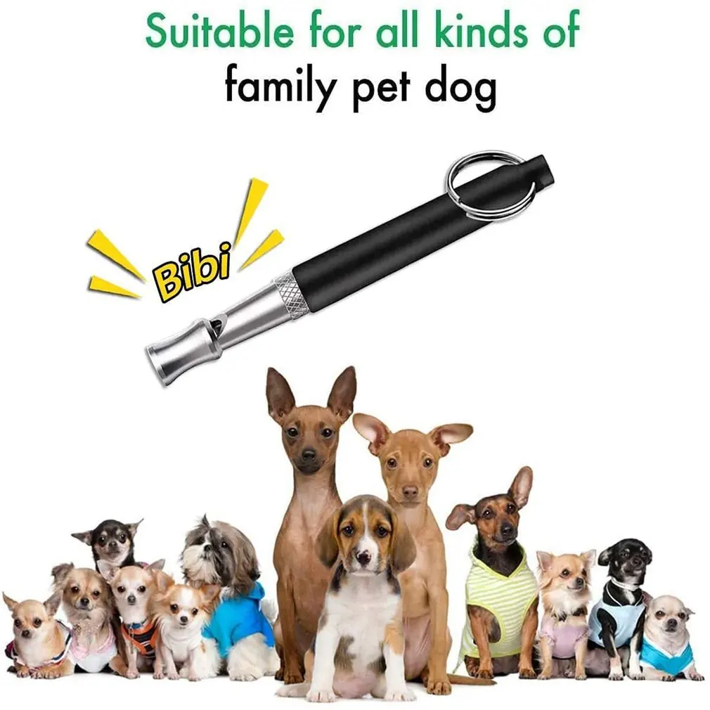 2 Pack Fischietti Per Cani Anti-Bark Silent Ultrasonic Whistle Bark Control Training