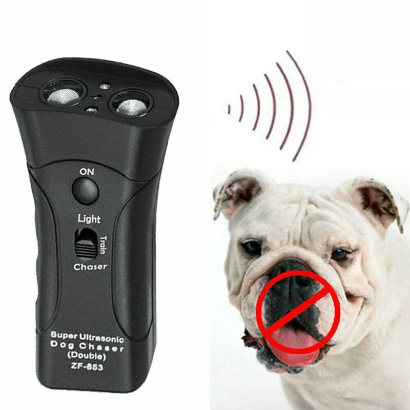 Anti Barking Stop Bark Dog Training Device Dog Training Repeller Control Led Ultrasonic Anti Bark Barking Ship Dagli Stati Uniti Y1