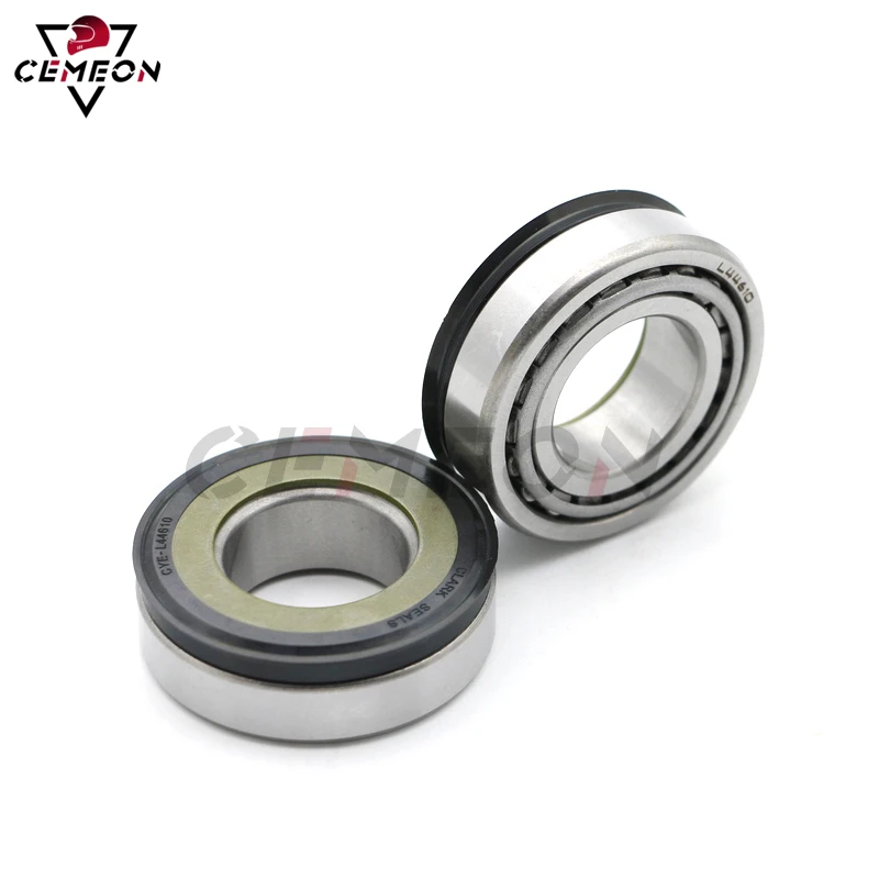 Per Dyna Low Rider Fxdl Dyna Street Bob Fxdb Dyna Switchback Fld Moto Sterzo Cuscinetto Pressione Ball Wave Disc Kit
