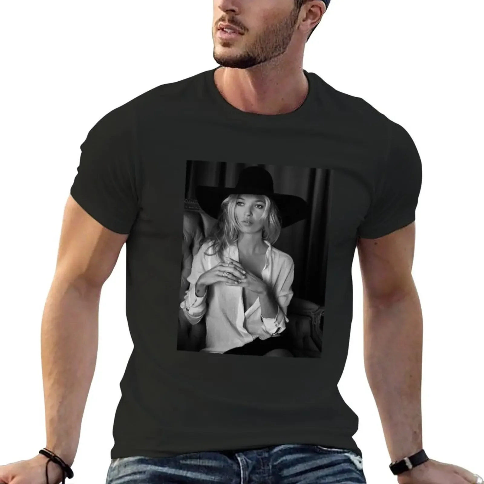 Kate Moss T-Shirt Vintage Sublime Clothes For Men