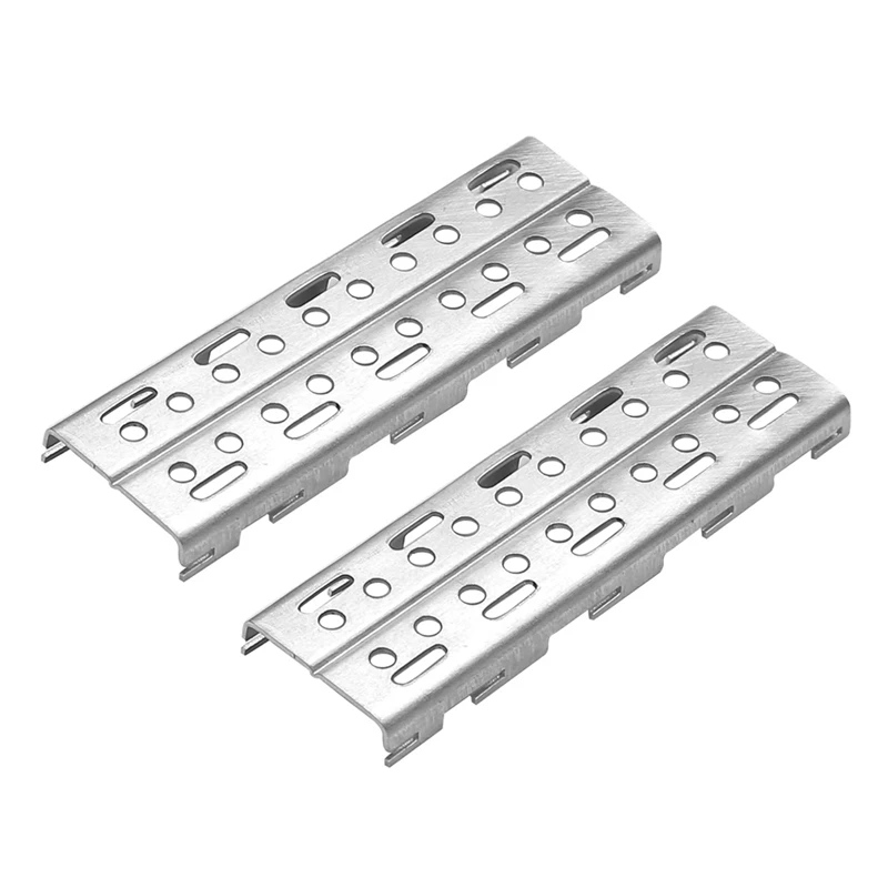 2Pcs Metal Sand Ladder Recovery Ramps Board Escape Board Per Traxxas Trx4M Axial Scx24 1/18 1/24 Rc Crawler Car Kit