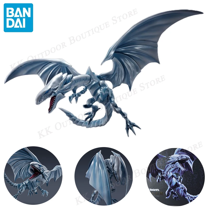 Bandai Yu-Gi-Oh Blue-Eyes White Dragon Action Figures S.H.