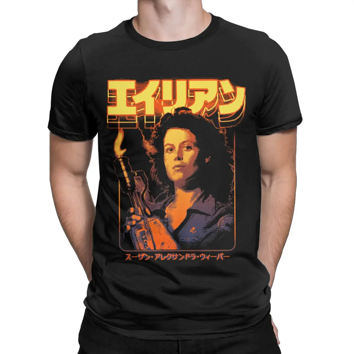 Alien Ellen Ripley Anni '80 Fantascienza Retro Movie Weyland Xenomorph Yutani Prometheus T Shirt 100% Cotone Tees Top Graphic