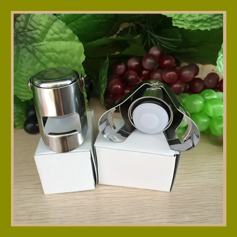 1 Pz Tappo Per Bottiglia Di Champagne In Acciaio Inox Tappo Per Bottiglia Di Vino Spumante Tappo Per Bottiglia Sigillante Sottovuoto Tappo Per Liquore