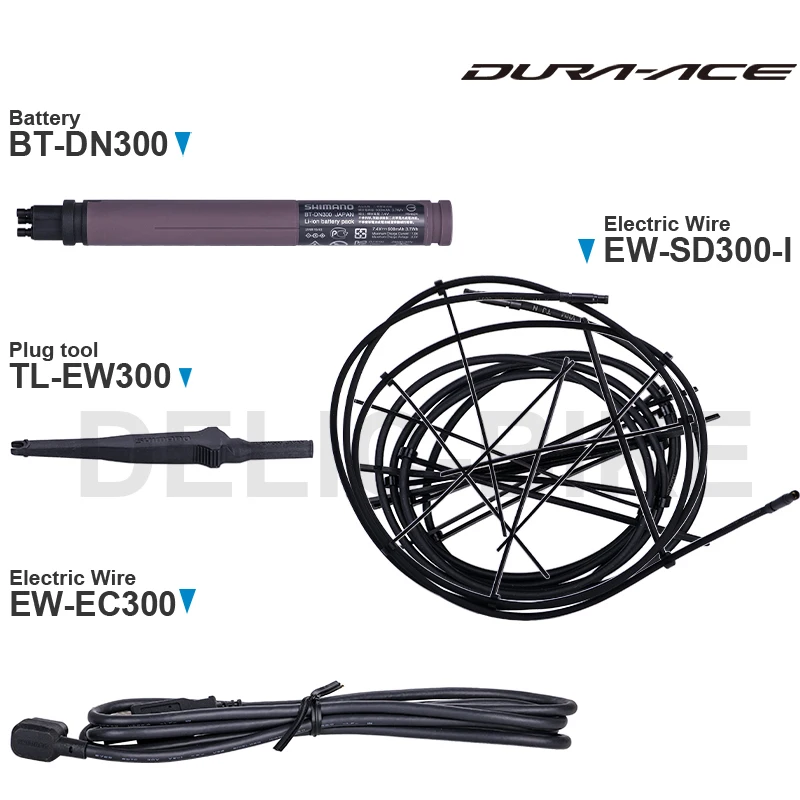 Gruppo Shimano Dura-Ace Di2 Ew-Sd300 Ew-Ec300 Bt-Dn300 Tl-Ew300 Parti Originali