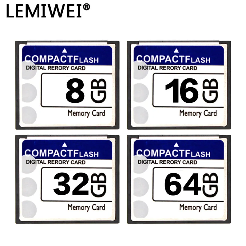 Compact Flash Cf Card 256Mb 512Mb 1Gb 2Gb 4Gb 64Gb 32Gb 16Gb 8Gb Compactflash Card Scheda Di Memoria Ad Alta Velocità Per Fotocamera
